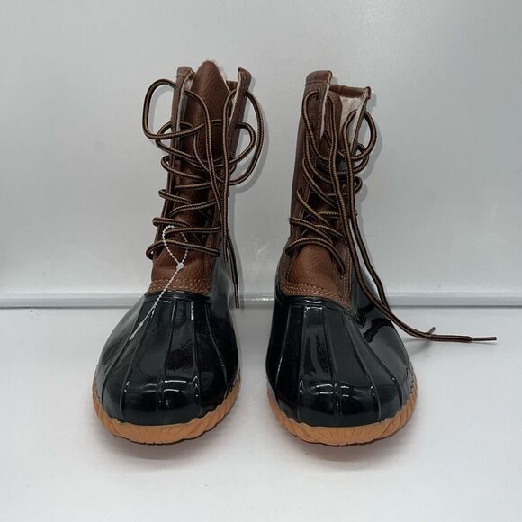 Sporto Woman’s Dakota Pebble Rubber Ducky Boots - Picture 2 of 9